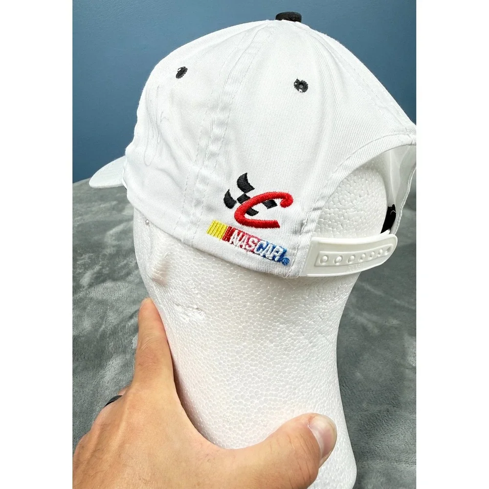 Dale Earnhardt 3 Hat Mens One Size White Signature NASCAR Chase Authentics